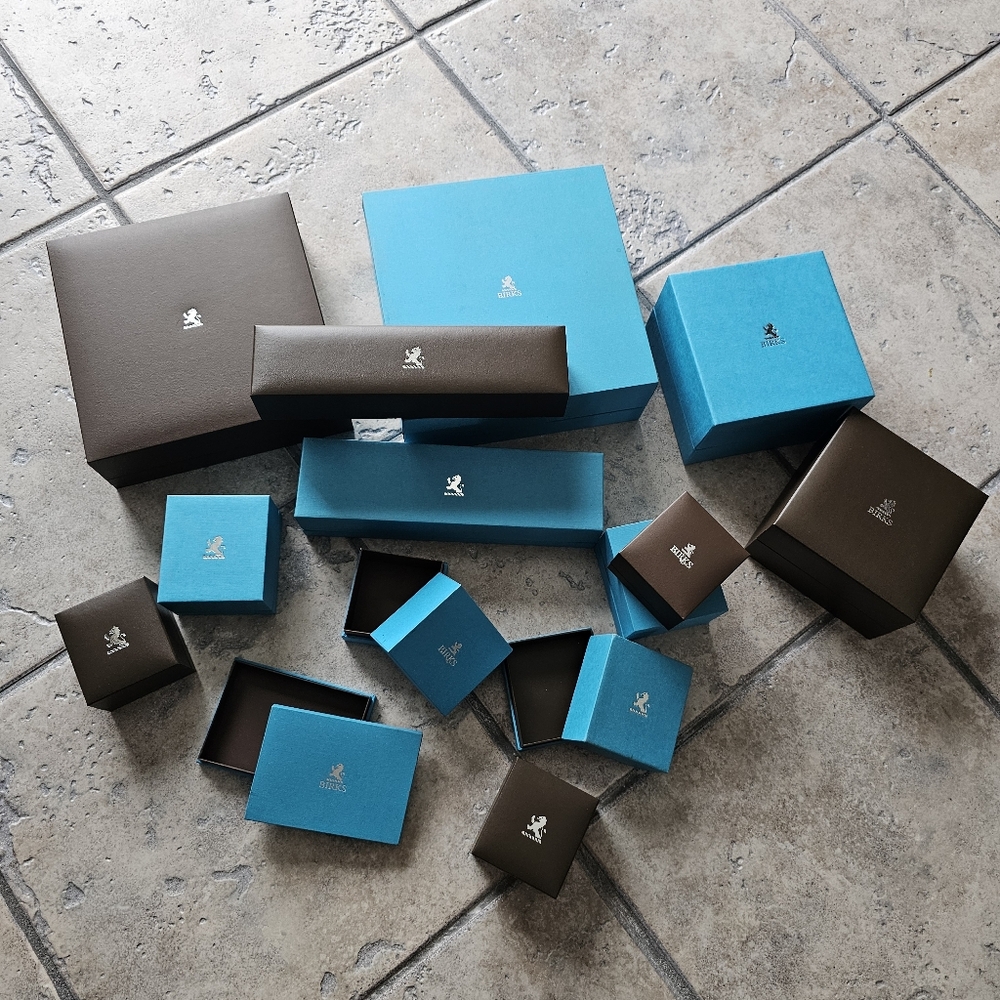 Birks Jewelry Boxes - EMPTY